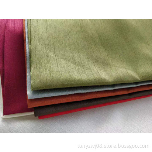 Shantung Slub Satin Stoff